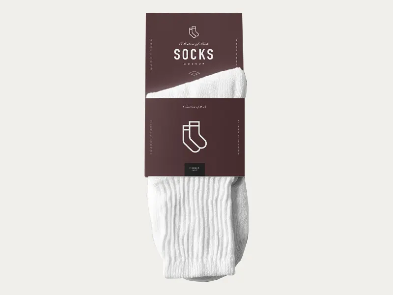 Custom Socks Sleeves | Custom Socks Packaging Sleeves | Custom Printed ...